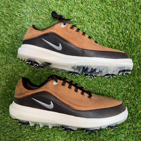 Nike Air Zoom Precision Golf Shoes Brown Black 866065-200 Mens 7.5 Wmns 9 NEW main image 7